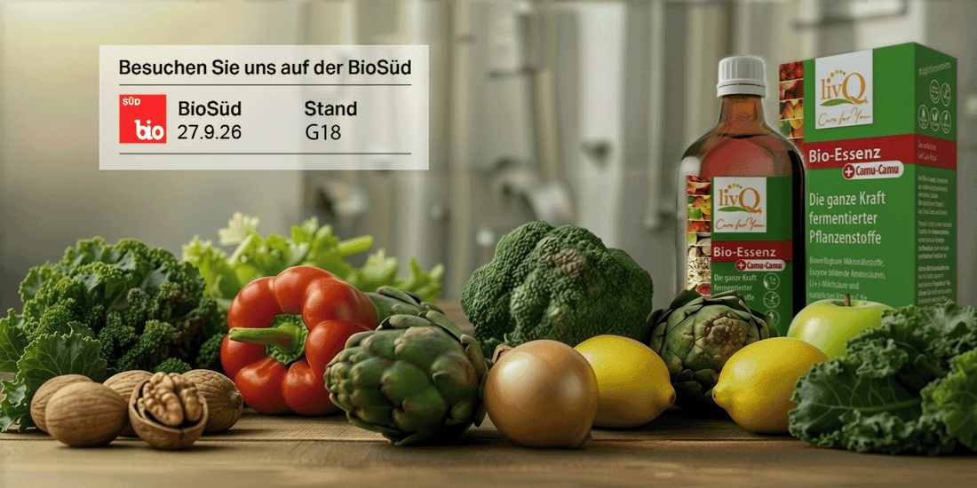 BioSüd • 27.09.2026 • Fermentation ist zurück – und livQ ist längst mittendrin.