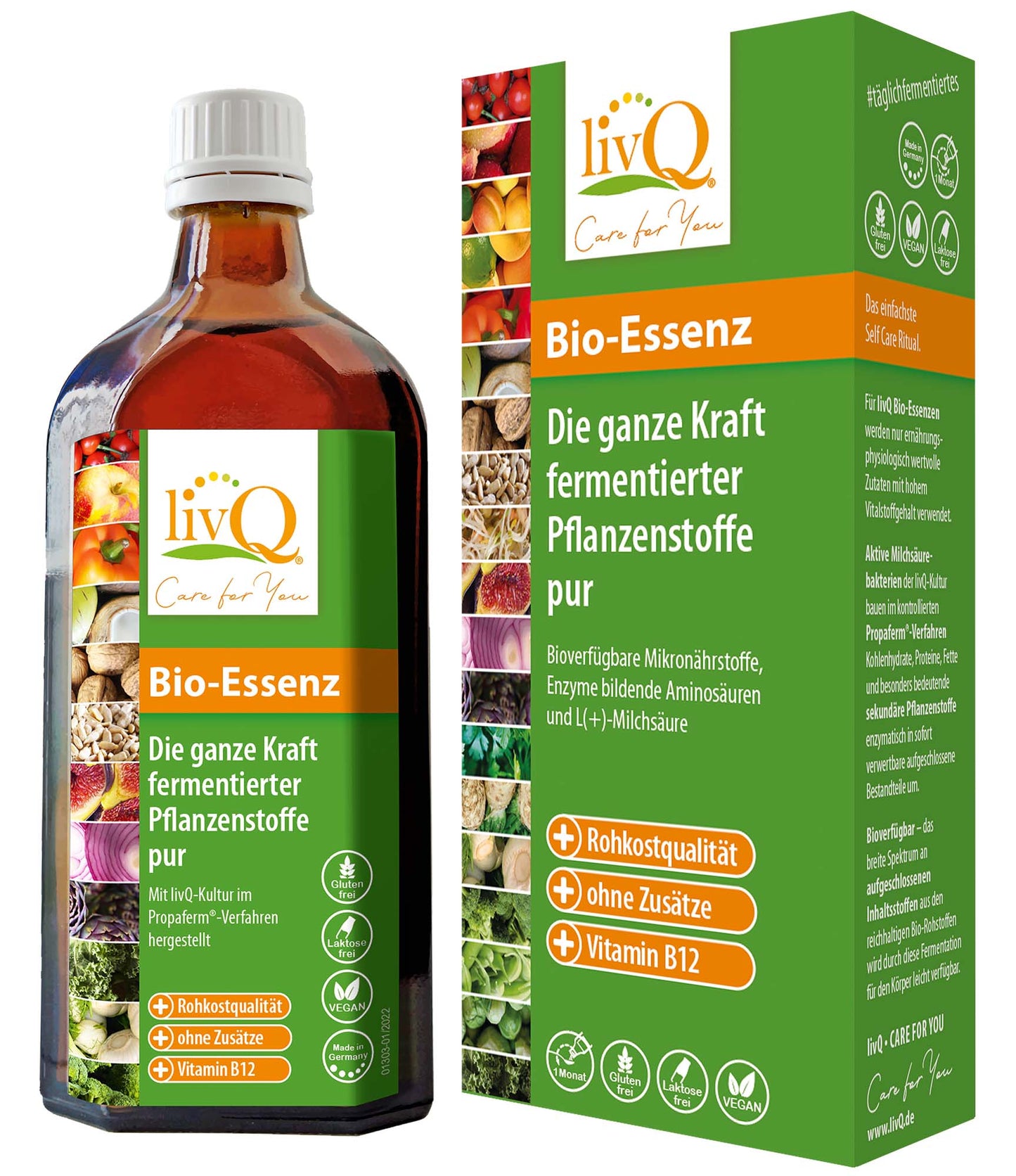 Bio-Essenz, fermentiert Mikrobiom Darmpflege