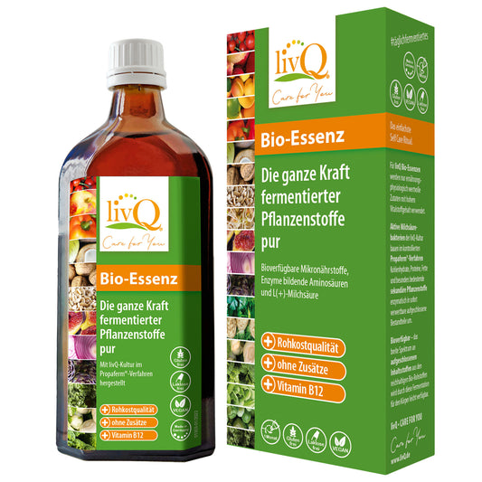 Bio-Essenz, fermentierte Früchte, Nüsse, Gemüse - Mikrobiom Darmpflege